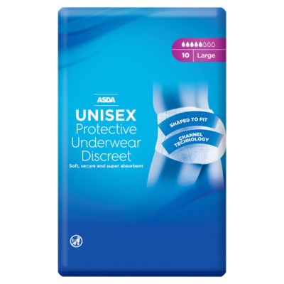 10 Large Unisex Protective Underwear Discreet thumbnail 2