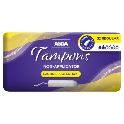 32 Regular Tampons Non-Applicator thumbnail 2