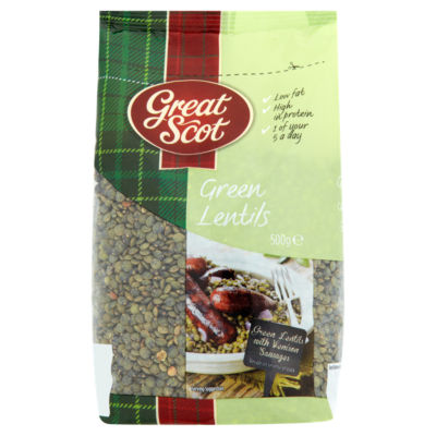 Green Lentils 500g thumbnail 2