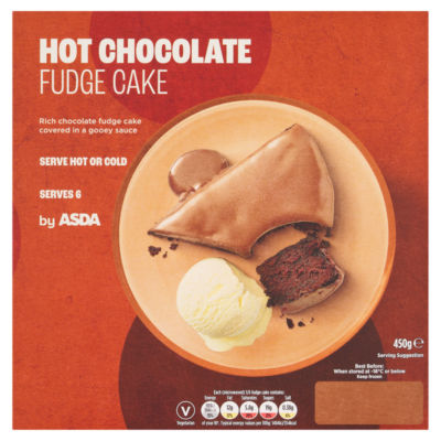 Hot Chocolate Fudge Cake 450g thumbnail 2