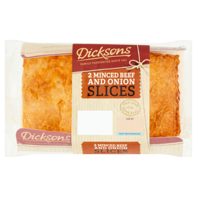 Minced Beef and Onion Slices 2 x 125g