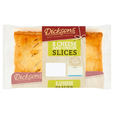 Cheese and Onion Slices 2 x 125g