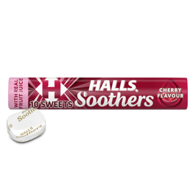 Soothers Cherry Lozenges Roll 45g thumbnail 2
