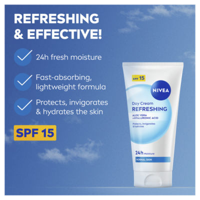 Refreshing 24h Day Face Cream SPF15 50ml thumbnail 3