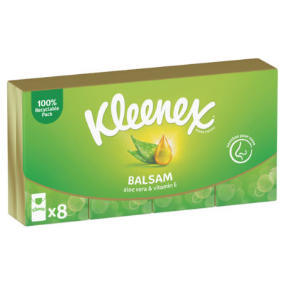 Balsam Pocket Tissues 8 Pocket Pack thumbnail 3