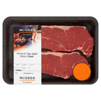 Your Butcher Prime 21 Day Aged Sirloin Steak 350g thumbnail 2