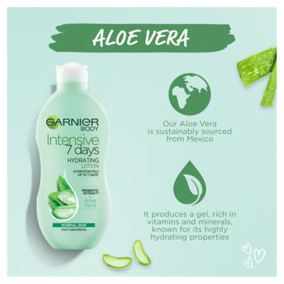 Intensive 7 Days Aloe Vera Body Lotion & Moisturiser 400ml thumbnail 4