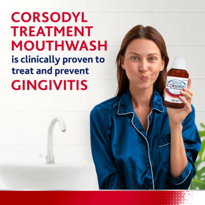 Medicated Antibacterial Mouthwash Mint, Alcohol Free, 300ml thumbnail 4
