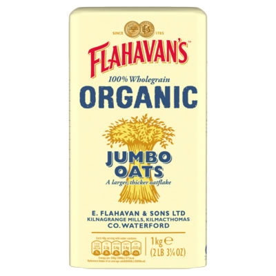 Organic Jumbo Oats 1kg