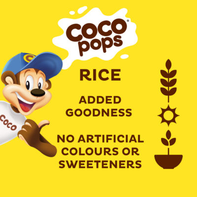 Coco Pops Chocolate Breakfast Cereal 295g thumbnail 3