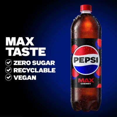 Max Cherry No Sugar Cola Bottle 2L thumbnail 3