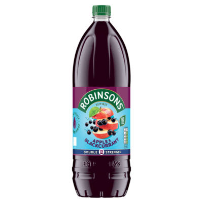 Robinsons Double Strength Apple & Blackcurrant Squash