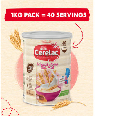Infant Cereals with Milk Honey & Wheat 12+ Months 1kg thumbnail 4