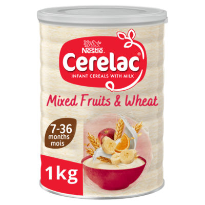 Infant Cereals with Milk Mixed Fruits & Wheat 7+ Months 1kg thumbnail 2