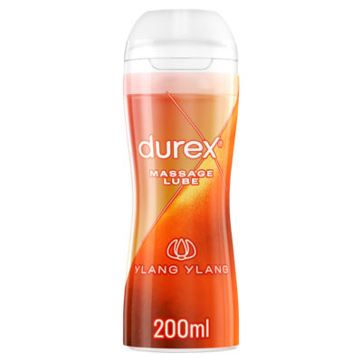 2 in 1 Massage Ylang Ylang Lube Water Based 200ml thumbnail 2