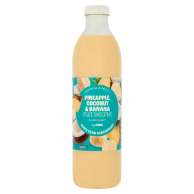 ASDA Pineapple Coconut & Banana Fruit Smoothie