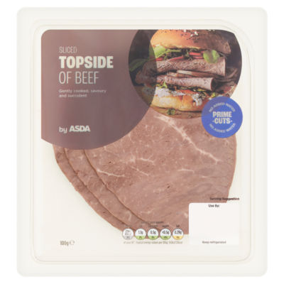 Sliced Topside of Beef 100g thumbnail 2
