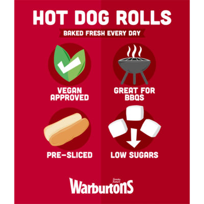6 Soft & Sliced Hotdog Rolls thumbnail 4