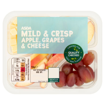 Apple, Grapes & Cheese 150g thumbnail 2