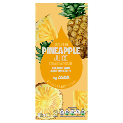 Pineapple Juice from Concentrate 1 Litre thumbnail 2