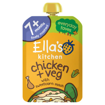 Organic Chicken and Veg Baby Pouch 7+ Months 130g thumbnail 2