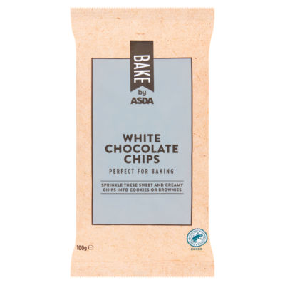 Bake by White Chocolate Chips 100g