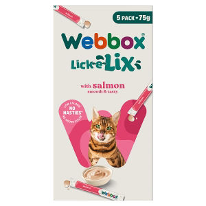 Webbox Lick-e-Lix with Salmon Yoghurty Cat Treats
