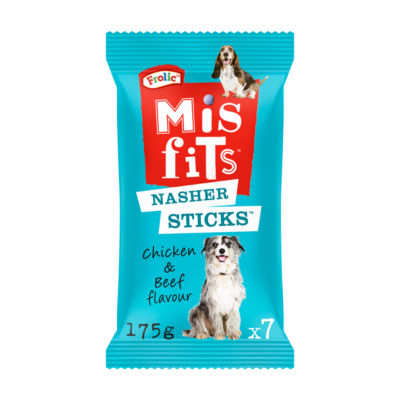 Nasher Sticks Adult Medium Dog Treats with Chicken and Beef 170g thumbnail 2