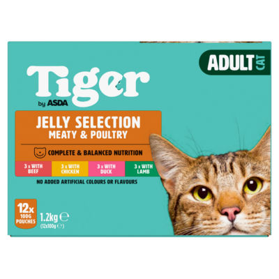 Tiger Jelly Selection Meaty & Poultry 12 x 100g (1.2kg) thumbnail 2