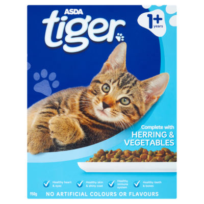 Tiger Complete with Herring & Vegetables 1+ Years 950g thumbnail 2