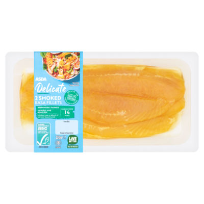 Delicate 2 Smoked Basa Fillets 230g thumbnail 2