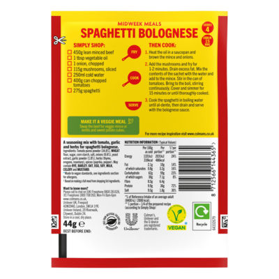 Midweek Meals Meal Maker Spaghetti Bolognese 44 g thumbnail 3
