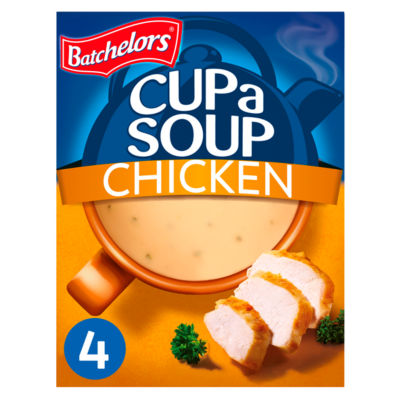 Cup a Soup Chicken 4 Instant Soup Sachets 81g thumbnail 2