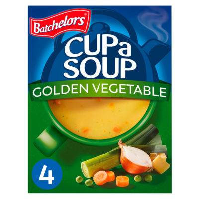 Cup a Soup Golden Vegetable Soup 4 Instant Soup Sachets 82g thumbnail 2