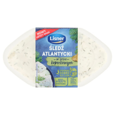 Marinated, Sliced Herring Skinless Fillets in Dill Sauce 280g thumbnail 2