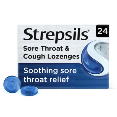 Sore Throat & Cough Lozenges 24 Lozenges thumbnail 2