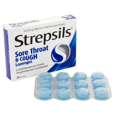 Sore Throat & Cough Lozenges 24 Lozenges thumbnail 3