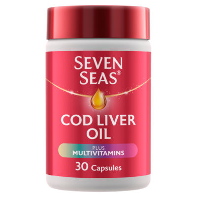 Omega-3 Fish Oil Plus Cod Liver Oil One-a-Day 30 Capsules thumbnail 2