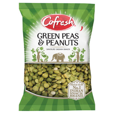 Green Peas & Peanuts Savoury Indian Snack 325g thumbnail 2