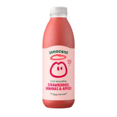innocent Strawberries, Bananas & Apples Smoothie 750ml thumbnail 3