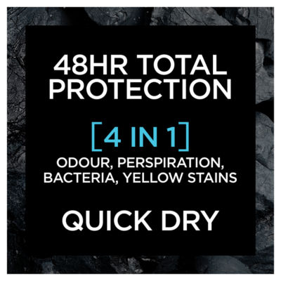 L'Oreal Men Expert Carbon Protect 48H Anti-Perspirant Roll-On, Absorbing Charcoal Powder, 50ml thumbnail 3