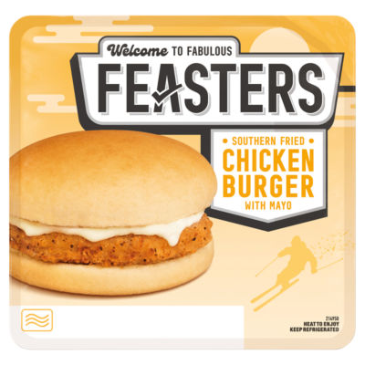 Southern Fried Chicken Burger 130g thumbnail 2