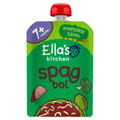 Ella's Kitchen Spag Bol Baby Food Pouch 7+ Months