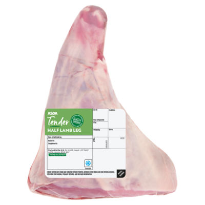 Tender Half Lamb Leg (Typically 1.2KG) thumbnail 2