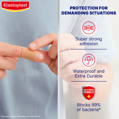 Extra Tough Waterproof 12 Plasters thumbnail 3