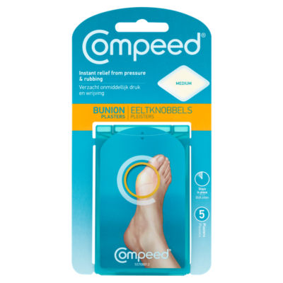 Bunion Plasters 5 Pack - Hydrocolloid Foot Treatment, Effective Protection Against Pressure and Rubbing thumbnail 2