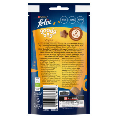 Goody Bag Original Mix Cat Treats 60g thumbnail 3