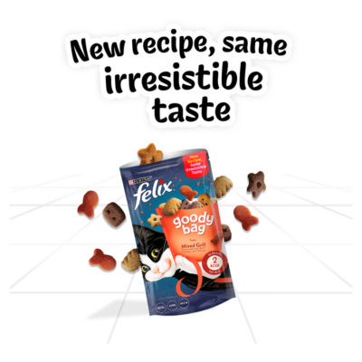 Goody Bag Mixed Grill Beef, Chicken and Salmon Cat Treats 60g thumbnail 3