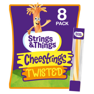 Twisted Cheestrings 160g (8 x 20g) thumbnail 2