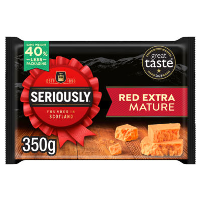 Red Extra Mature Cheddar Cheese 350g